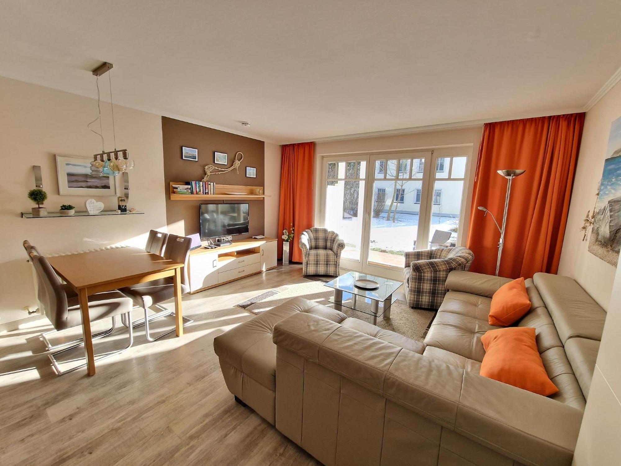 Duenenpark Binz - Komfort Ferienwohnung Mit 1 Schlafzimmer Und Terrasse Im Erdgeschoss 220 المظهر الخارجي الصورة
